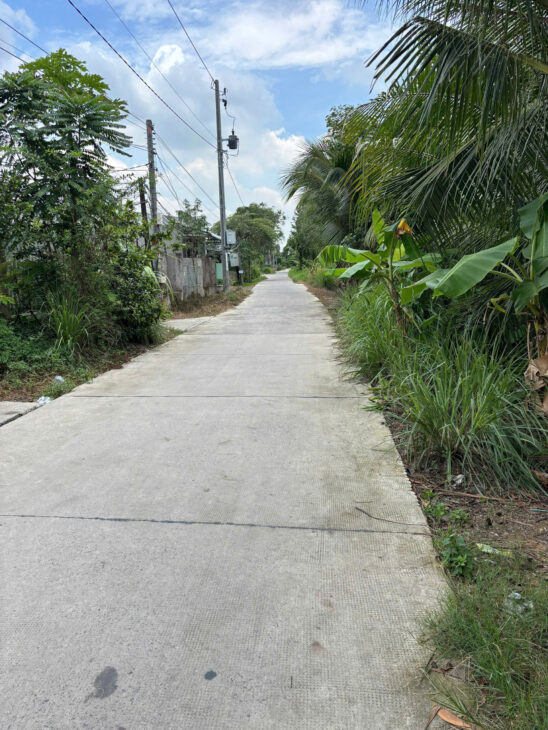 Chính chủ bán đất thổ + vườn Đường Rạch Cát,Lương Bình, Bến Lức, Long An