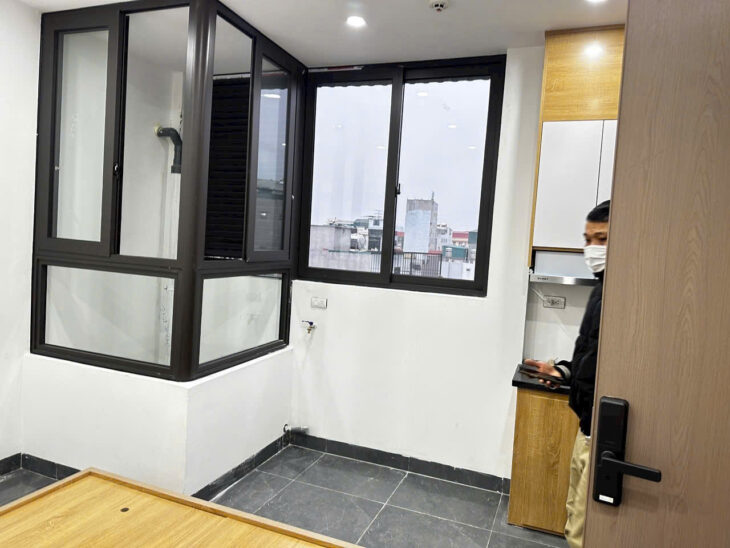 BÁN NHÀ BÙI HUY BÍCH- HOÀNG MAI, 75 M2, 7 TẦNG TM, MẶT TIỀN 4,5 M, GIÁ 16,8 TỶ.