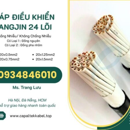 Cáp điều khiển Sangjin 24×0.5/24×0.75/24×1.25/24×1.5