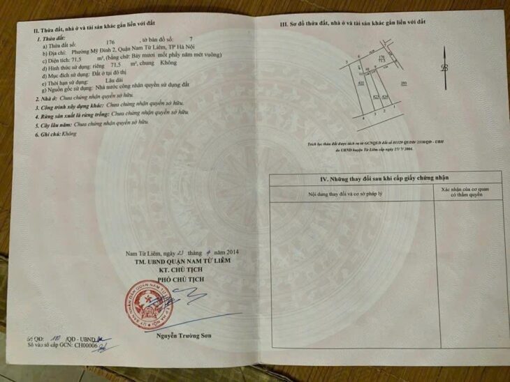 BÁN ĐẤT ĐẸP – TRUNG TÂM MỸ ĐÌNH 2 – Vị trí cực đẹp, trung tâm sầm uất!