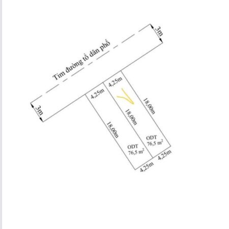 Lô 76.5m² nhánh 3 Bùi Phổ – đường 6m, giá chỉ 1.8x tỷ – hàng hiếm Tân Thành ZALO 0567 222 555