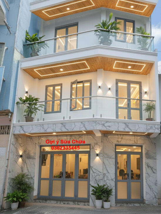 Giảm 500tr! Nhà Mặt tiền SHR 3 tầng Đ.8m 40m2 – Bùi Hữu Nghĩa Bình Th