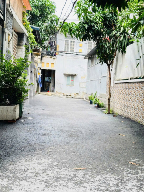 Nhà SHR 3 tầng HXH 55m2, Nở hậu – Đường Số 1 Gò Vấp S