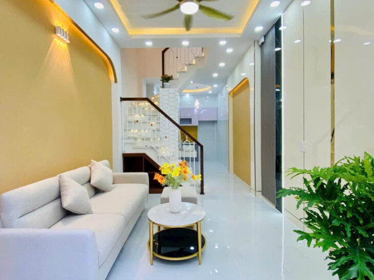 L1552 ⭐️ sát Quang Trung Phạm Văn Chiêu SHR, Vuông, 2 tầng, 3x9m