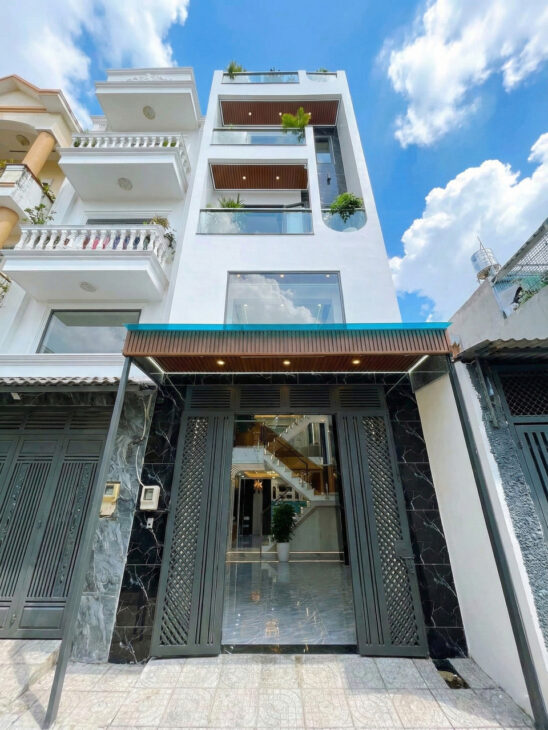 L1633 ⭐️ Nhà mới Lâm Thị Hố Q12, SHR, Vuông, HXH, 5 tầng, 4x14m, 6.x tỷ x nhỏ