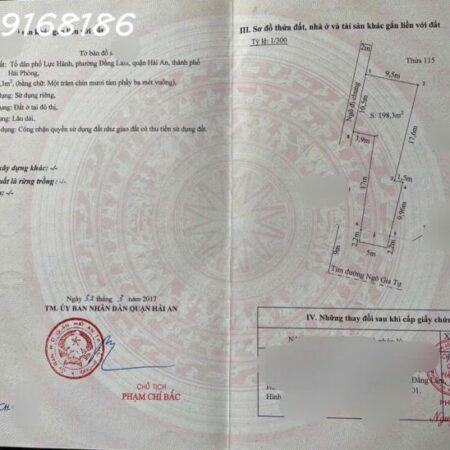 Mặt đường Ngô Gia Tự, 120 triệu/m2, 198m2, mặt tiền 5m, pháp lý tất cả, địa chỉ đẹp