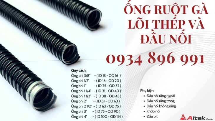 ỐNG LUỒN DÂY ĐIỆN CÓ SẴN – GIAO NGAY HÀ NỘI