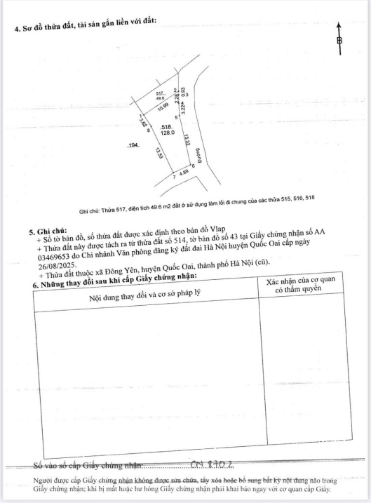 Bán nhanh lô đất vị trí lõi tại Hoà Lạc, dt 120m2, sẵn sổ full thổ cư, ngay QL21, khu CNC Hòa Lạc