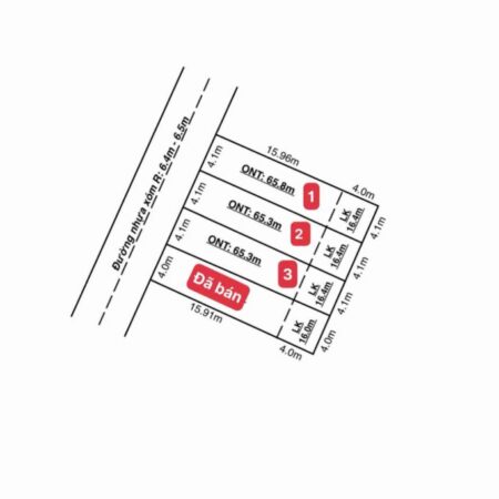 3 lô F0 siêu đẹp Đoan Xá 3 – 80m² giá chỉ 1.5x tỷ, đường nhựa 6.5m ZALO 0567 222 555