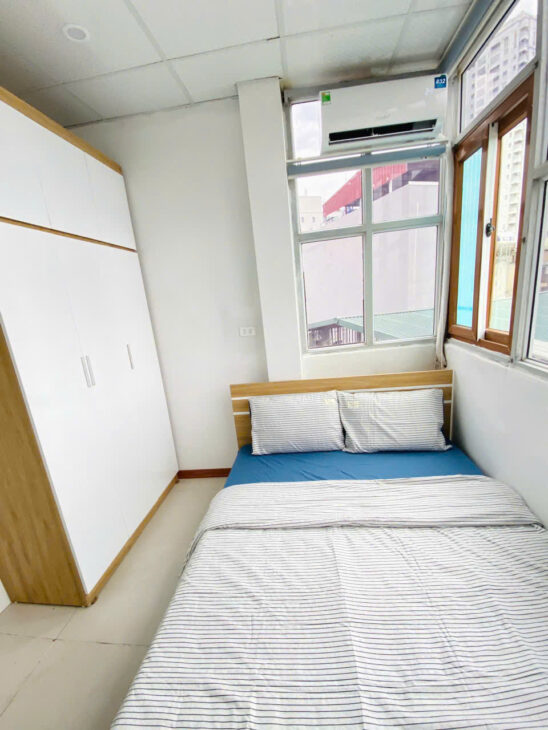 Cho thuê căn 2PN 1PK cực đẹp Full đồ thoáng sáng tại Ngõ 105 Láng Hạ, Đống Đa