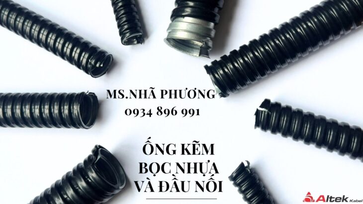 ỐNG RUỘT GÀ KẼM BỌC NHỰA & ĐẦU NỐI ĐÀ NẴNG, HÀ NỘI, HCM
