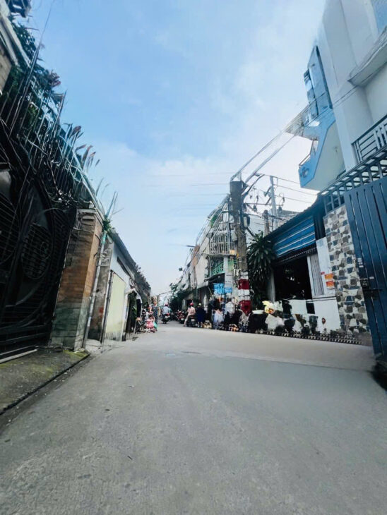 MẶT TIỀN KINH DOANH ĐẮC ĐỊA – KHU VIP BÀU CÁT – ĐỒNG ĐEN, TÂN BÌNH – 4.6×14M – 4 TẦNG