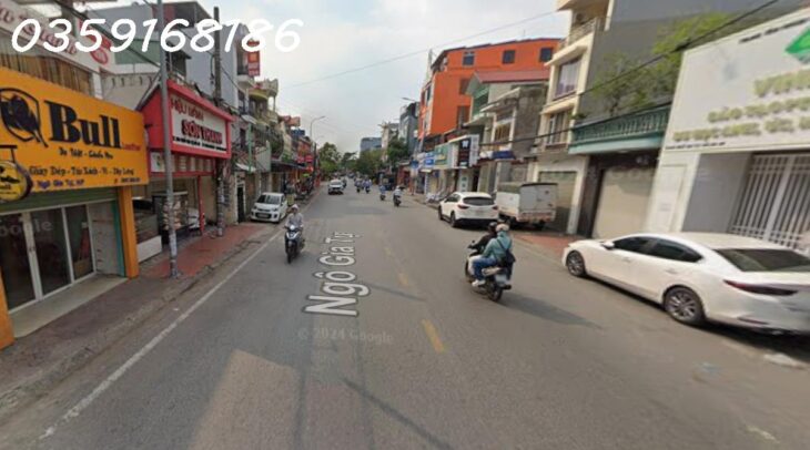 Mặt đường Ngô Gia Tự, 120 triệu/m2, 198m2, mặt tiền 5m, pháp lý tất cả, địa chỉ đẹp
