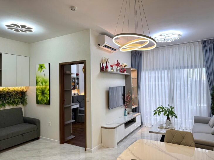 BÁN GẤP CĂN HỘ 1PN PRIVIA KHANG ĐIỀN – FULL NỘI THẤT, NHÀ MỚI ĐẸP NHƯ HÌNH