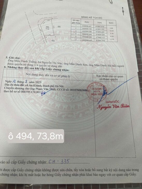 ĐẤT ĐẸP – GIÁ TỐT – Vị Trí Đắc Địa Tại Xã An Thượng, Huyện Hoài Đức, Hà Nội