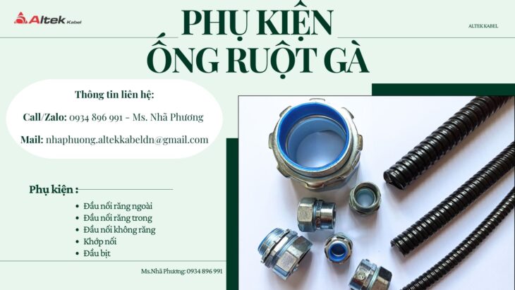 Phụ Kiện Ống Ruột Gà Lõi Thép Bọc Nhựa PVC – Hồ Chí Minh, Đà Nẵng, Hà Nội