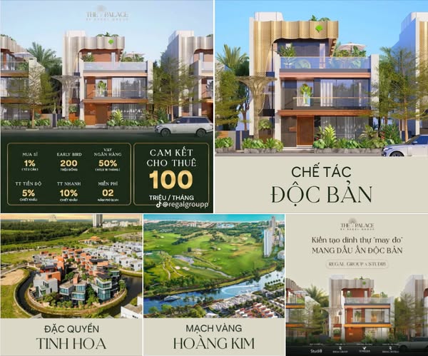 KHU ĐÔ THỊ TRIỆU ĐÔ TRÊN THẾ GIỚI LUÔN CHỌN “CẬN SÔNG – CẬN BIỂN Regal The Palace