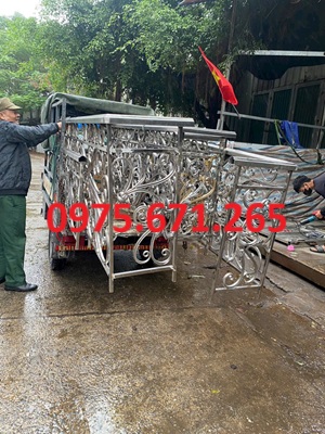 Xưởng sản xuất cổng cửa lan can sắt mĩ thuật số 1 Hà Nội