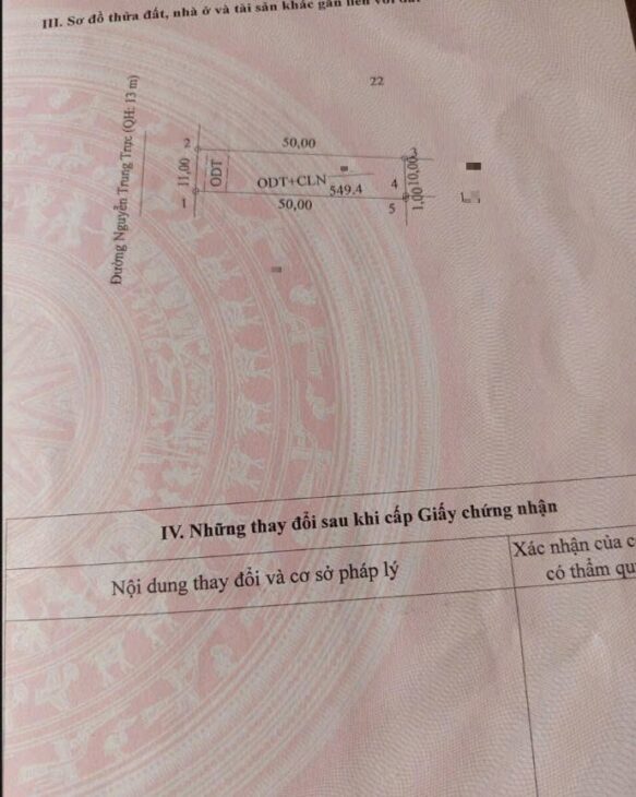 ĐẤT CHÍNH CHỦ – MẶT TIỀN Khu Phố 4, TT Tân Châu, Huyện Tân Châu – Tây Ninh