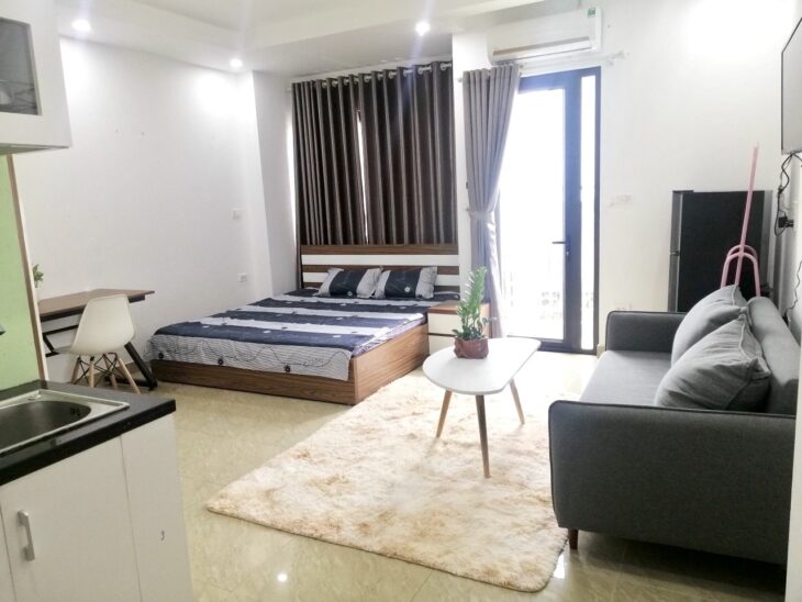 Cho thuê CCMN Full đồ đẹp khép kín 61 Lê Văn Lương – Thanh Xuân