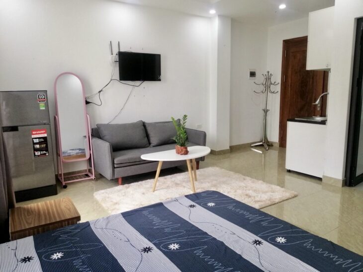 Cho thuê CCMN Full đồ đẹp khép kín 61 Lê Văn Lương – Thanh Xuân