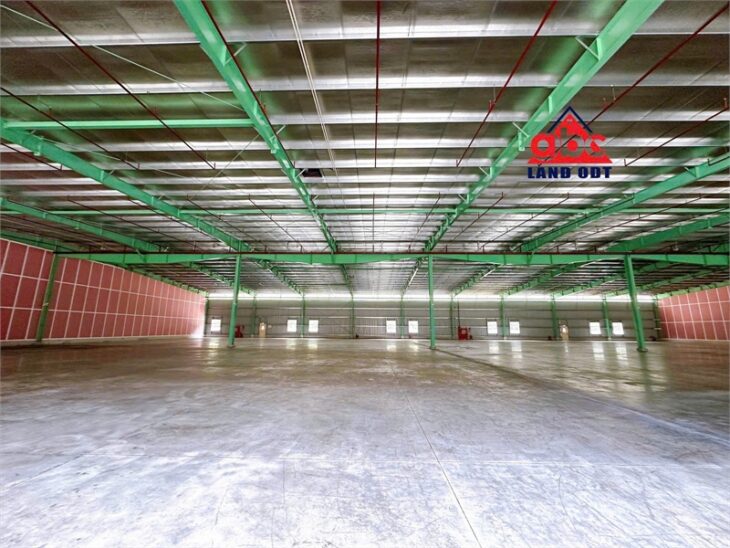 XT628 Xưởng cho thuê lâu dài, với thiết kế khung thép kiên cố, hạ tầng KCN hiện đại