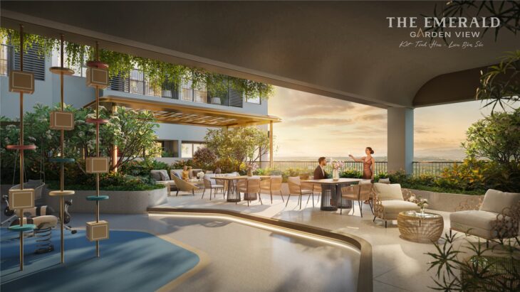 EMERALD GARDEN VIEW – Chuẩn sống đôi xanh giữa lòng Thuận An, Bình Dương chỉ từ 35 triệu/m²