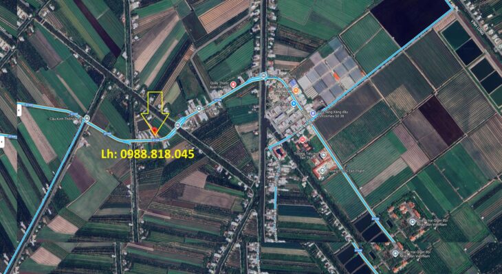 Phát mại Nhà tỉnh Lộ 908 ấp Tân Mỹ, xã Tân Thành, huyện Bình Tân, Vĩnh Long, 1947m2, Mt 53m, mTG