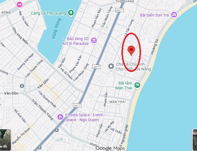 ♥ Góc Mặt Tiền Nam Thọ, sát Bãi tăm Mân Thái, 68m2, 3.5 tầng, 8 căn hộ, 7.xx tỷ