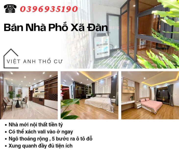 Bán nhà Phố Xã Đàn, 41m2, Sổ Đẹp, Nội Thất Tiền Tỷ, Giá: 13.7 Tỷ, Lh: 0396935190.