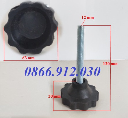 Cơ sở sản xuất chân tăng giảm ren 12