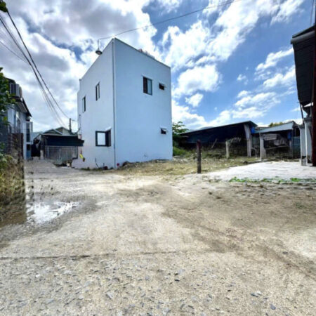 BÁN ĐẤT 2 MẶT HẺM OTO THÔN CƯ THẠNH XÃ SUỐI HIỆP – Diện tích 60m2 full ONT – Ngang 5.81m. Hướng