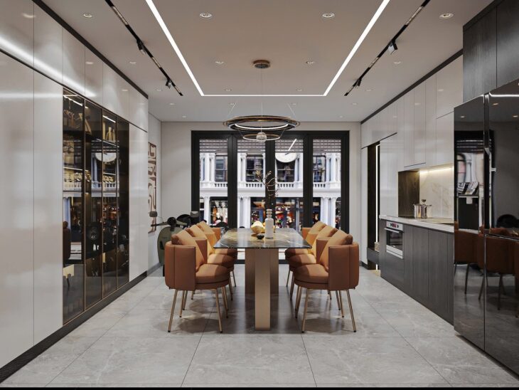 BÁN NHÀ KHÚC THỪA DỤ CẦU GIẤY 7 TẦNG THANG MÁY MỚI NGÕ Ô TÔ KINH DOANH 45M 13,5 TỶ