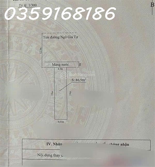 con đường NGÔ GIA TỰ DTSD 110M- 4,5M + 5M LƯU KHÔNG – giá bán 9.6 Tỷ THỎA THUẬN THÊM – BÌA CỰC VUÔNG