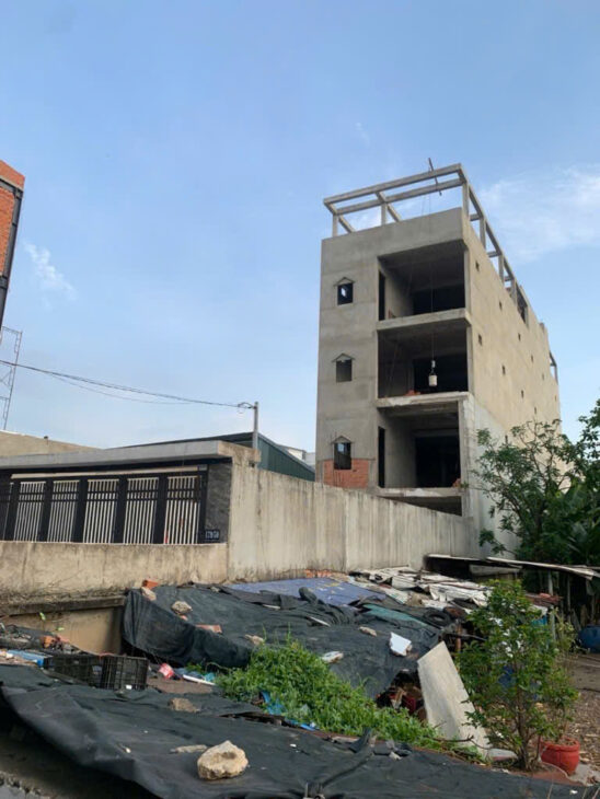 ĐẤT LỚN (6.8×63) – NỞ HẬU 7.7M HẺM OTO 1 SẸC – XÂY CAO TẦNG PHAN VĂN HÙM, Q12