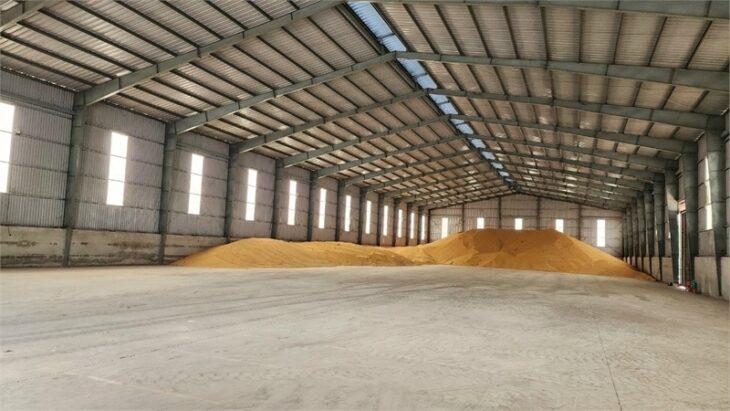 XT Xưởng sản xuất cho thuê ổn định lâu dài với khung thép kiên cố giao xưởng liền