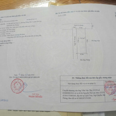 Bán Đất Lô Góc Mặt Ngõ 39 Đường Đông Hải, Quận Hải An, Hải Phòng Bán Đất Lô Góc Mặt Ngõ 39 Đường Đông Hải, Quận Hải An, Hải Phòng