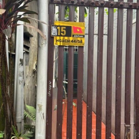 46M² – NGÕ 44/58 ĐỨC GIANG – MẶT TIỀN 4M – NHÀ DÂN XÂY 2 TẦNG – NGÕ Ô TÔ QUA CỔNG – GIÁ 6.15 TỶ