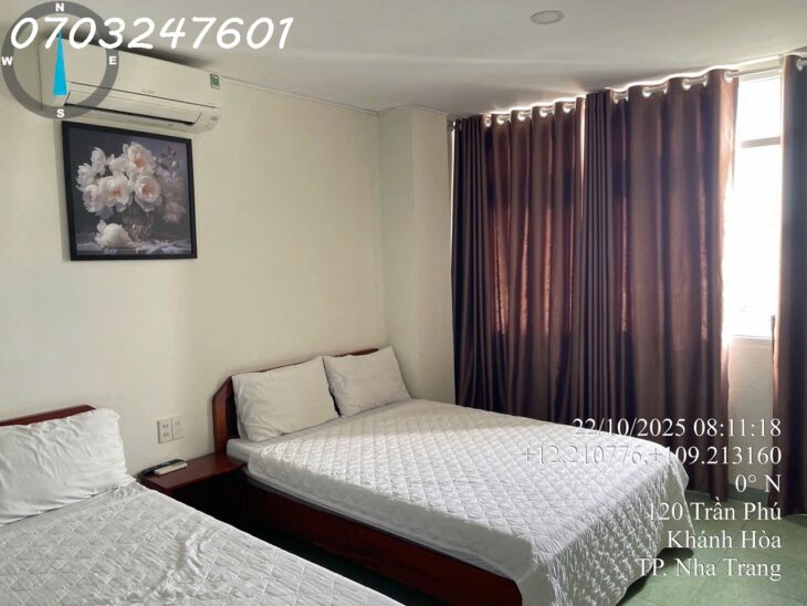 BÁN KHÁCH SẠN MẶT TIỀN TRẦN PHÚ – NHA TRANG KHÁNH HÒA
