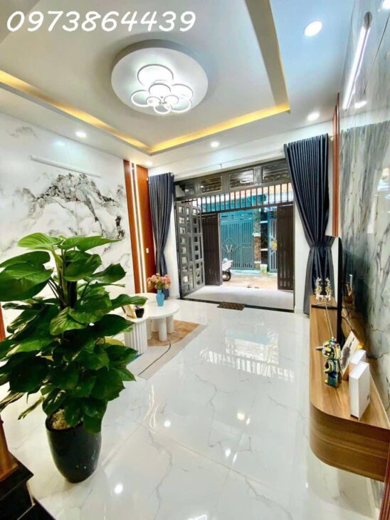 SIÊU PHẨM 3 TẦNG THIẾT KẾ HIỆN ĐẠI SANG TRỌNG – HẺM XE HƠI – KHU PHÂN LÔ – GẦN CHỢ THIẾC – CHỢ TRẦN