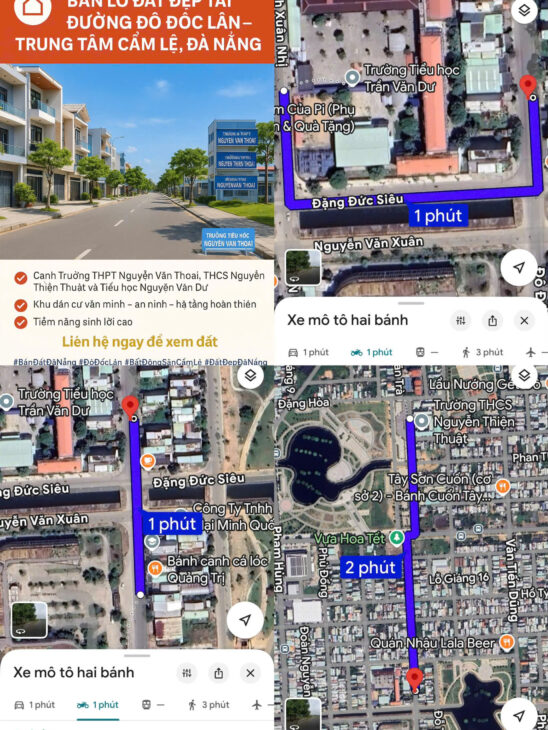 CẦN BÁN LÔ ĐẤT ĐẸP ĐƯỜNG ĐÔ ĐỐC LÂN – TRUNG TÂM CẨM LỆ – ĐÀ NẴNG