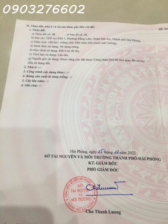 Bán nhà mặt phố Ngô Gia Tự, 150 triệu/m2, 140m2, Hải An, Hải Phòng giá rẻ