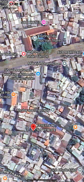 BÁN LÔ ĐẤT ĐẸP NGANG 5m8 HẺM OTO ĐUA NGAY TTTP NHA TRANG.