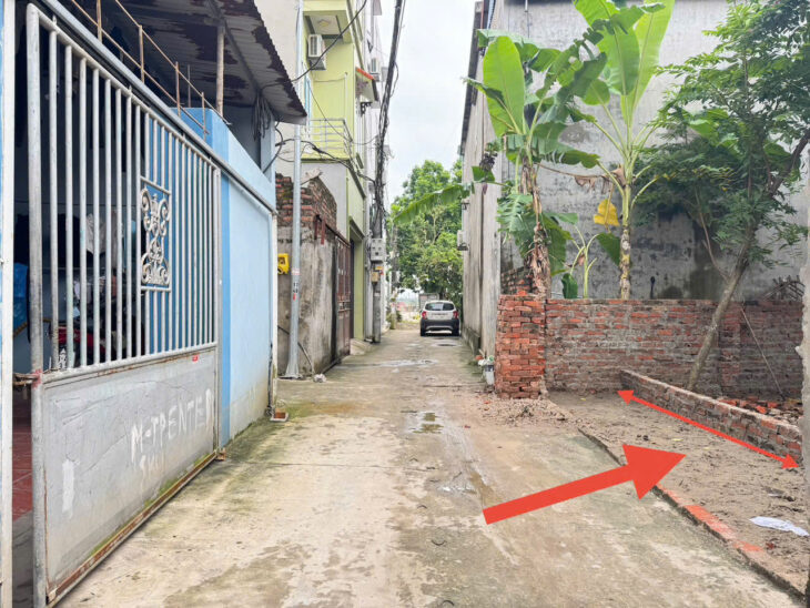 Bán đất thôn Nội Đồng, Đại Thịnh, Mê Linh. Mặt tiền 5m. Gần khu đô thị Hud, đường vành đai 4