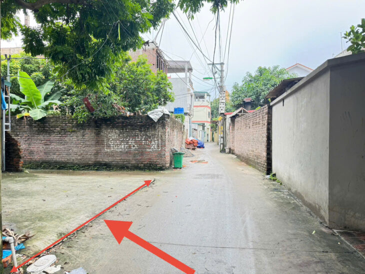 Bán đất tổ 5, Chi Đông, Mê Linh. Lô góc. Gần KCN Quang Minh và chợ đình Chi Đông