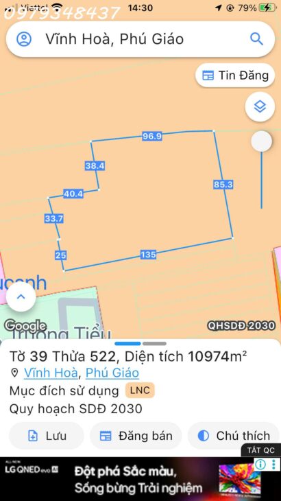 Bán Đất + Nhà Cấp 4 Đẹp Tại Xã Vĩnh Hòa – Khu Vực Phú Giáo (Cũ), Tp.Hcm