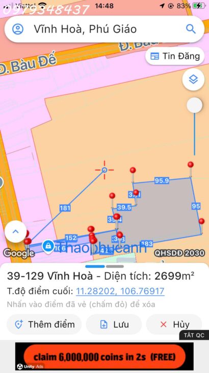Bán Đất + Nhà Cấp 4 Đẹp Tại Xã Vĩnh Hòa – Khu Vực Phú Giáo (Cũ), Tp.Hcm