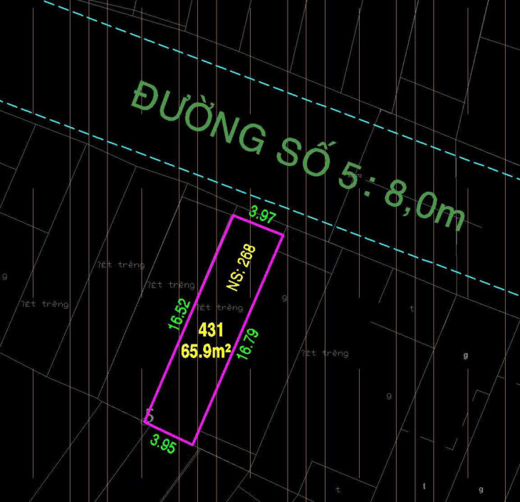 NHÀ 268 ĐƯỜNG SỐ 5, P. Bình Hưng Hòa, Q. Bình Tân