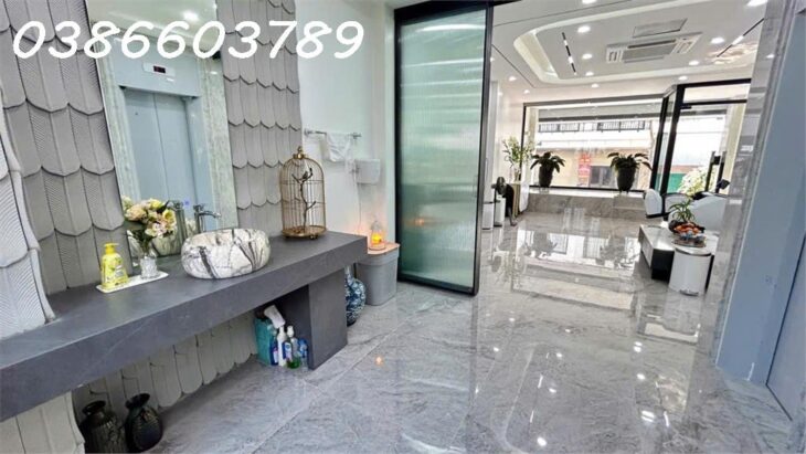 BÁN TOÀ VĂN PHÒNG 8 TẦNG – 60M² – MẶT TIỀN 5M – KHU TĐC NGỌC THỤY (TT4-21) – LONG BIÊN – GIÁ 3X TỶ