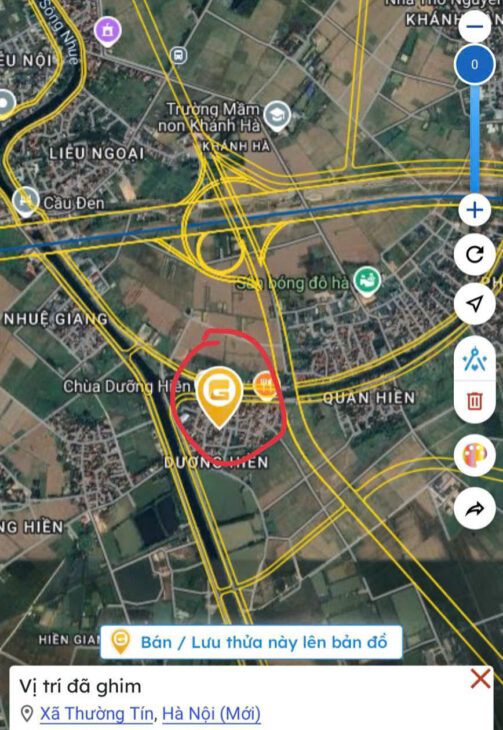 Bán Đất Ô tô qua nhà cực đẹp tại Thôn Dưỡng Hiền, Hòa Bình Thường Tín